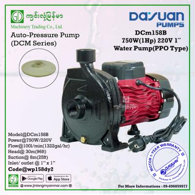 Water Pump DAYUAN DCm158B 750W (1"x1")