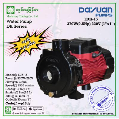Water Pump 1DK-15 370W (1"x1")