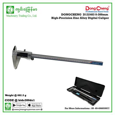 0-300mm High-Precision Zinc Alloy Digital Caliper DONGCHENG D132403