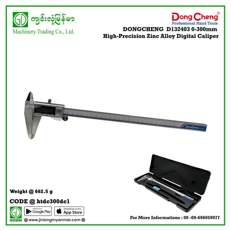 0-300mm High-Precision Zinc Alloy Digital Caliper DONGCHENG D132403