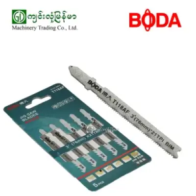 3″ Jig Saw Blade (BIM) BODA T118AF (5 Pcs)