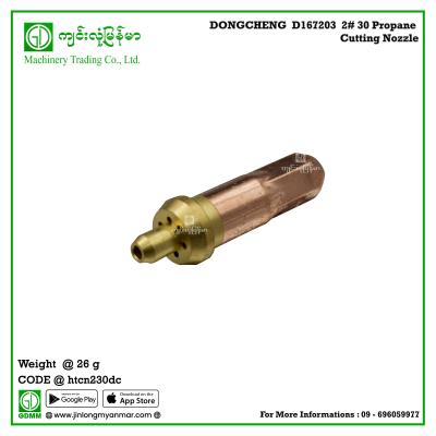 Propane Cutting Nozzle DONGCHENG  D167203  2# 30